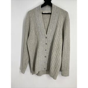 Vintage Talbots Lambswool Knit Cardigan Women’s Large Casual Grandmacore 934